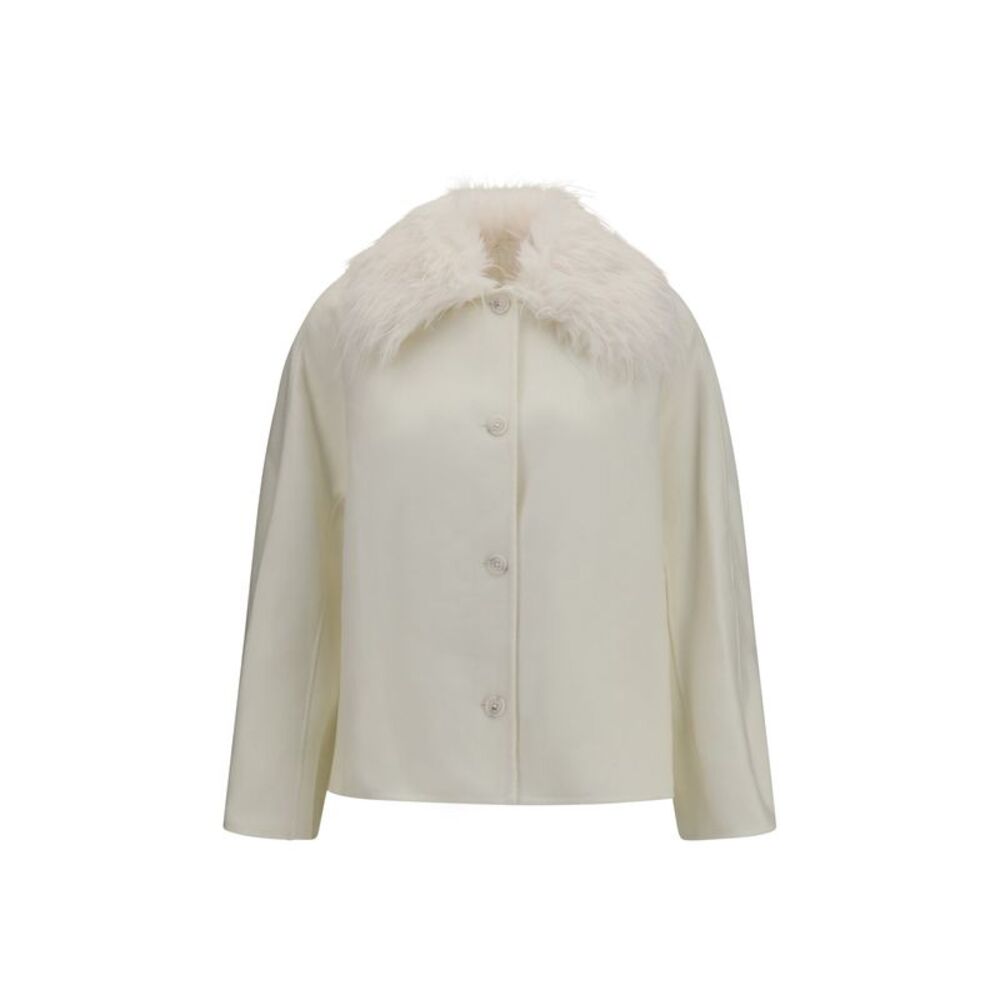 Loulou De Saison Women Rafe Jacket With Faux-Fur Collar